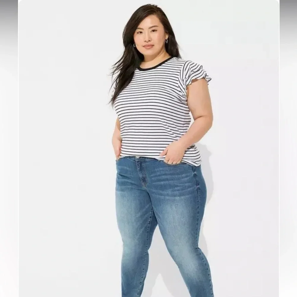 Torrid 14 X-Short Perfect Skinny Ankle Vintage Stretch Mid-
Rise Jean EUC - Picture 9 of 9